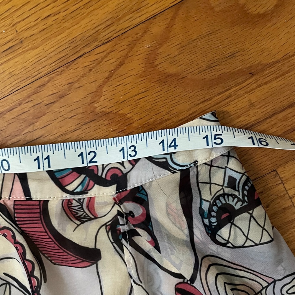 Tasha Polizzi Elegant Paisley Print Skirt, - Picture 7 of 7